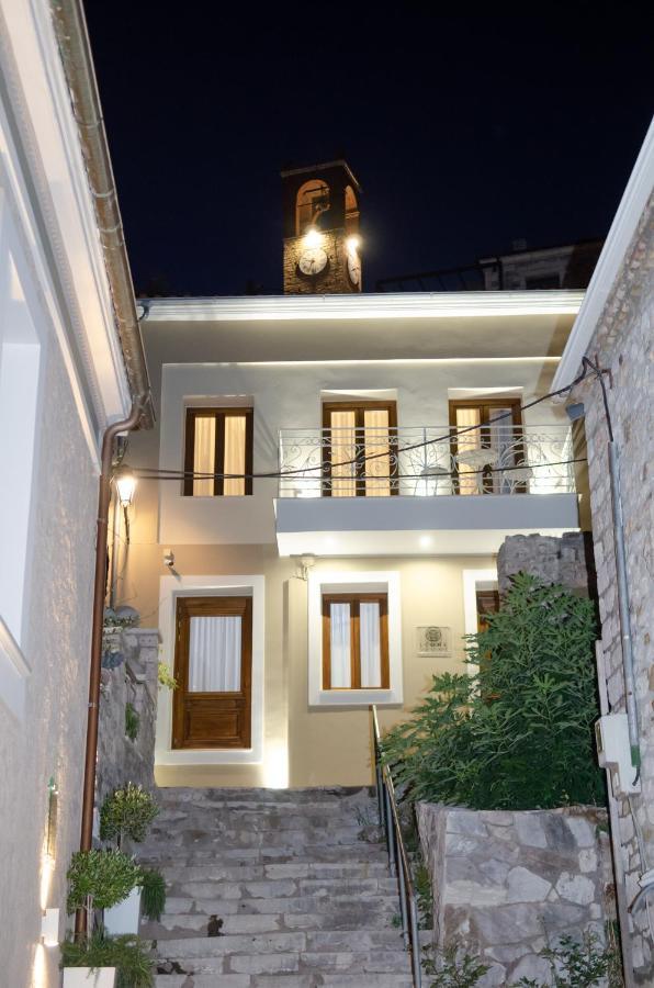Leone Suites Nafpaktos Bagian luar foto